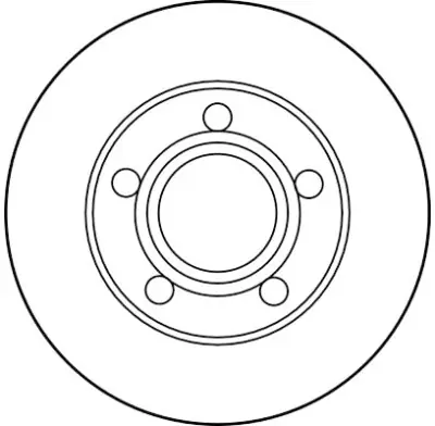 Juego de discos de freno TRW DF2651 TRW DF2651 Marca Reconocida